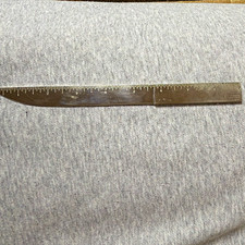 Vintage AS Solingen Germany Letter Opener Ruler Pat 1659678 Souvenir New York Sk picture