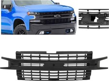 Front Grill Compatible with 2019-2022 Chevy Chevrolet Silverado 1500 Bumper NEW picture