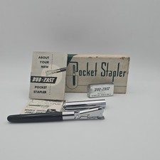 Vintage Duo-Fast Promotional Pocket Stapler w/ Original Box picture