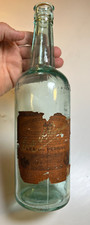 Antique Lea & Perrins Worcestershire Sauce Condiment Bottle Labeled Applied Top picture