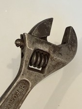 Vintage DIAMALLOY Adjustable Wrench Tool Forged Steel 8” picture