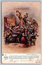 1906  In Dickens Land  Charles Dickens  Nicholas Nickleby  Postcard picture