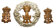 BRITISH MILITARY CAP BADGES,  Princess of Wales's Own Yorkshire Regiment c. 1908 picture