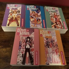 Love Hina Omnibus Manga Volumes 1-5 Complete Set Ken Akamatsu English picture