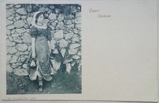 POSTCARD ANACAPRI CAPRI CAMPANIA TRADITIONAL COSTUMES LANDSCAPE C2 picture