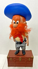 Original 1971 YOSEMITE SAM Warner Brothers Bank with HAT & GUN 9 1/2” Tall picture