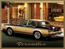 1979 Lincoln Versailles sedan Gold/Brown, Toolbox - Refrigerator Magnet, 42 MIL picture