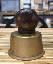 Revolutionary War Era 6-Pound Cannonball Round Shot Lake Champlain NY Dug Relic picture