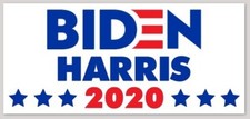 Biden Harris 2020 Stars Logo President Bumper Sticker picture