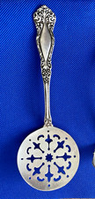 ORNATE WM ROGERS & SON AA  TEA STRAINER-TOMATO SERVER picture