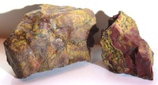 MORGAN HILL POPPY JASPER STONES-ROUGH-10 OZ picture