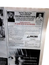 1988 Jacobs Electronics Ignition Electricity Book Performance Print Ad picture
