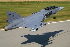  JAS-39 Gripen Czech Air Force take off AAFB Čáslav Jet Plane 11