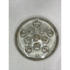 Clear Glass Flower Frog 11 Holes picture