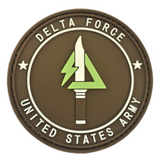 Delta Force 1st SFOD-D PVC Patch (MARSOC PJ SEAL Special Forces Ranger) P115#2 picture