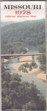 1978 Official State Issue Road Map of Missouri picture