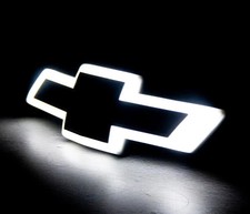 2016–2018 Chevy Silverado LED Lighted Front Grille Emblem Black Finish picture