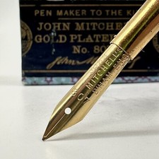 Vtg John Mitchell's 807 Fountain Pen Nib Vtg Calligraphy Dip Pen Nib picture