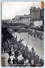 1911 TAFT INAUGURAL PARADE WASHINGTON DC sent to BATESVILLE VIRGINIA POSTCARD picture