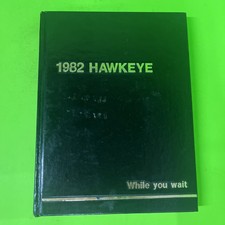 Hawkeye 1982 -- University of Iowa yearbook -- While You Wait picture