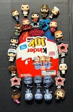 Stranger Things Kinder Joy Funko Pops - ALL 24 pieces - with free keychain picture