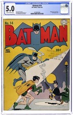Batman #14 CGC 5.0 1942 4710501004 picture