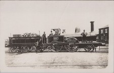 Samson 2-2-2 #487 John O'Groat Samson London UK 1900s - RPPC Photo Postcard picture