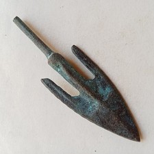 Extremely Rare Ancient Viking arrowhead Bronze Artifact Authentic Old Amazing picture