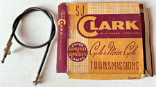 1950’s Clark Cycle Brake Cable Raleigh Front Fully Tested New Old Stock NOS picture