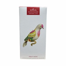 2025 Hallmark Keepsake Fruit Dove KOC Exclusive Ornament - Beauty of Birds picture