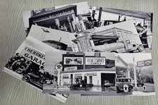 Lot Of 7 Old Gas Station And Fuel Delivery Truck's 4x6 photo picture