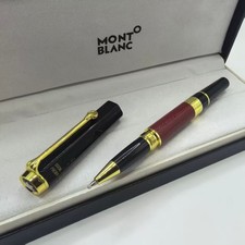Montblanc Writer Edition William Shakespeare Rollerball Pen Red+Black With Box picture