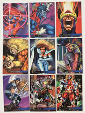 1995 Flair Marvel Annual 71 Card Set Base Powerblast Chromium Holoblast Duoblast picture