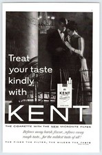 1963 ELEGANT COUPLE KENT CIGARETTES Vintage 6
