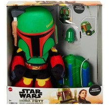 Mattel Star Wars Book of Boba Fett Rocket Launching Feature Plush 12