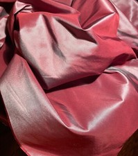 DONGHIA Silk Taffeta Iridescent plum plain 20+ yards new picture