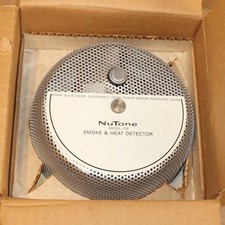 One Vintage NUTONE Model S-129 Smoke Heat Detector 120VAC  New in Box picture