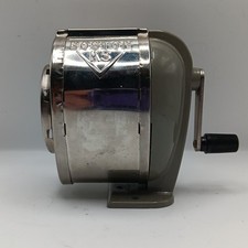 VTG Boston Model KS Manual Pencil Sharpener Revolving 8 Hole Sizes. Excellent picture