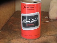 CARLING BLACK LABEL. SOLID. FAN TAB. FRANKENMUTH MICH picture