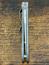 Spyderco Paramilitary 2 PM2 Maxamet C81GPDGY2 FACTORY SECOND *OFF CENTER* picture