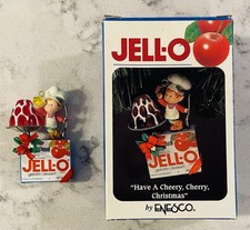 1993 ENESCO CHRISTMAS ORNAMENT: HAVE A CHEERY, CHERRY, CHRISTMAS JELL-O picture
