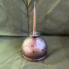 Eagle Vintage Metal Oil Can Made in USA 5 Inch Tall 3 Inch Diameter Collectible picture