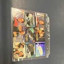 1996 Skybox Star Trek Voyager Oversized Promo Showing 9 Cards On Front picture