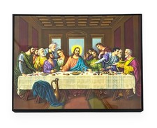 The Last Supper Glossy Picture Frame Art 16