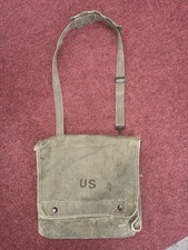 Vintage 1940s WWII US ARMY M1938 Dispatch Map Case (MGjun23) picture