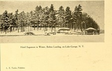 The Sagamore at Bolton Landing on Lake George New York Winter NY UDB Postcard picture