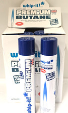 2 Cans -WHIP-IT North Sea Premium BUTANE-400ML Extra Purified Butane Gas BOGO picture