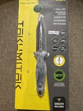 Takumitak Protector Fixed Dagger 4.5″ Double Edge 3Cr13 Steel Blade Resin Handle picture
