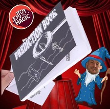 Prediction Book Magic Trick – Mind Reading Mentalism Prop – Close-Up Gimmick picture