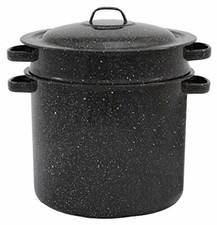 Granite Ware 6140 Blancher 7.5-quart 3-piece Set with Drainer Insert Stock Pot picture